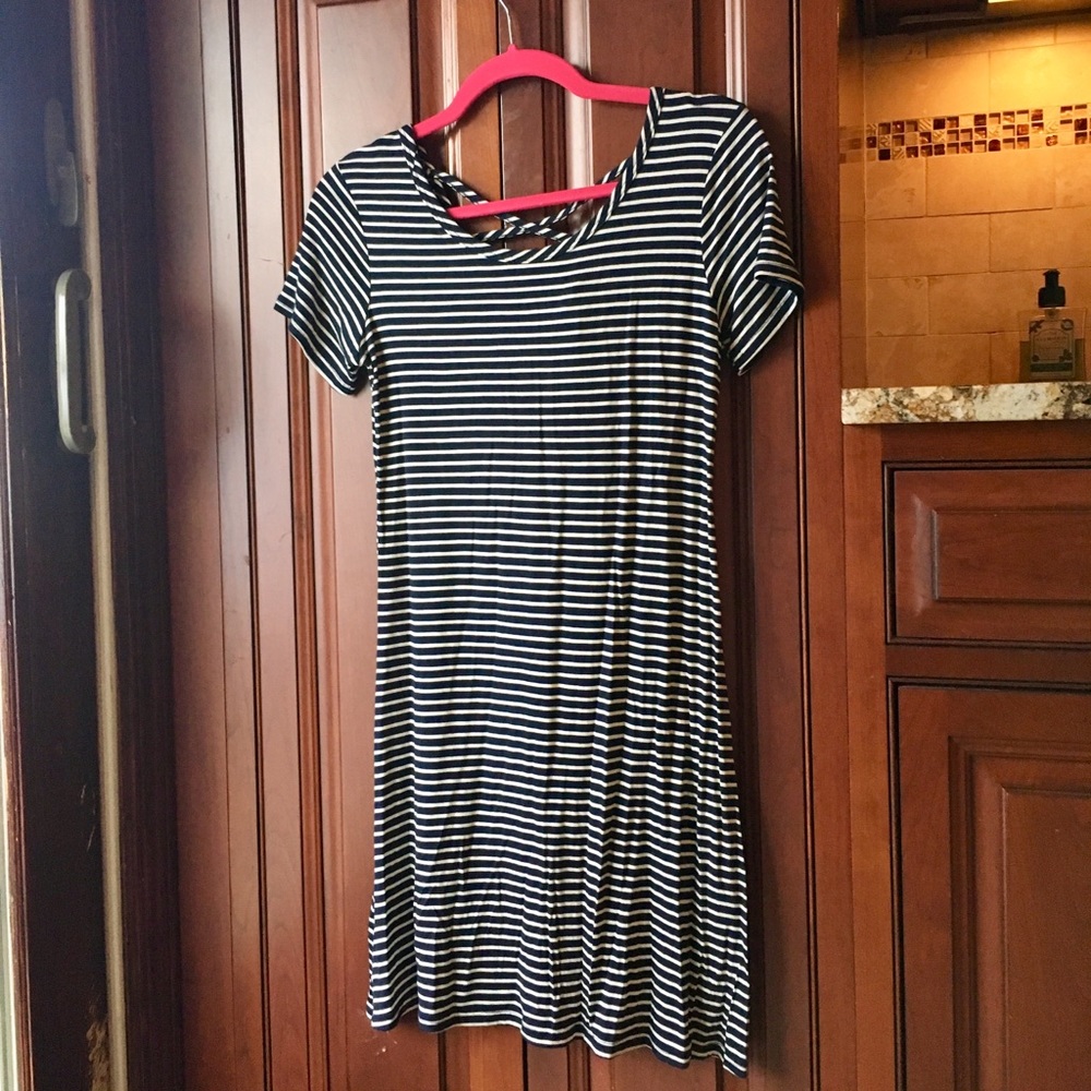 Striped T-shirt Dress